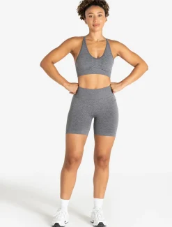 Training Seamless Scrunch Shorts Grey Marl