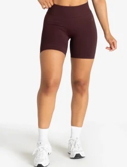 Training Seamless Scrunch Shorts Deep Cherry