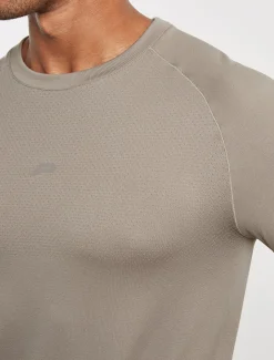 Training Seamless T-Shirt Stone Grey