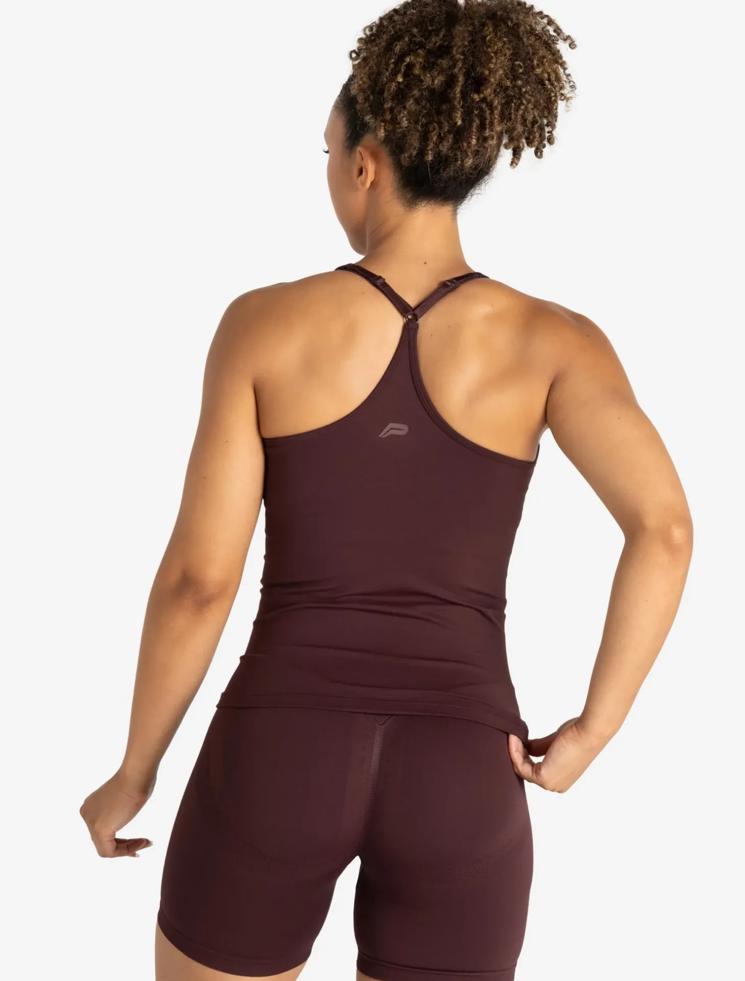Training Seamless Vest Deep Cherry