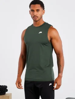 Training Tank Dark Green