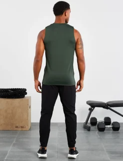 Training Tank Dark Green