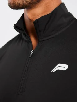 Training 1/4 Zip Black