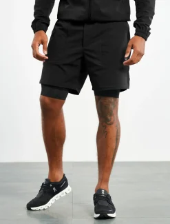 Utility 2-in-1 Shorts Black
