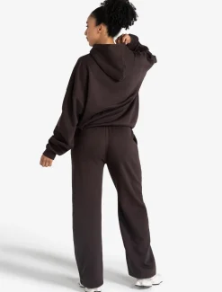 Varsity Oversized Hoodie Espresso