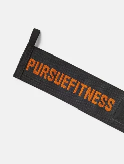 Wrist Wraps Black.Orange